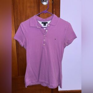 Tommy Hilfiger purple small polo